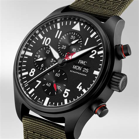 iwc pilot watch top gun.